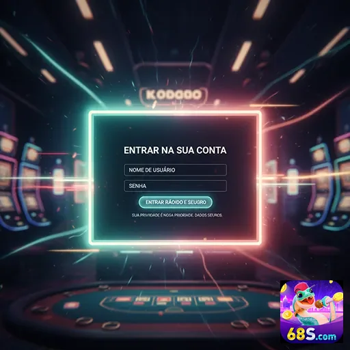 Ilustração de Aproveite as vantagens do cadastro na 68s para jogos VIP