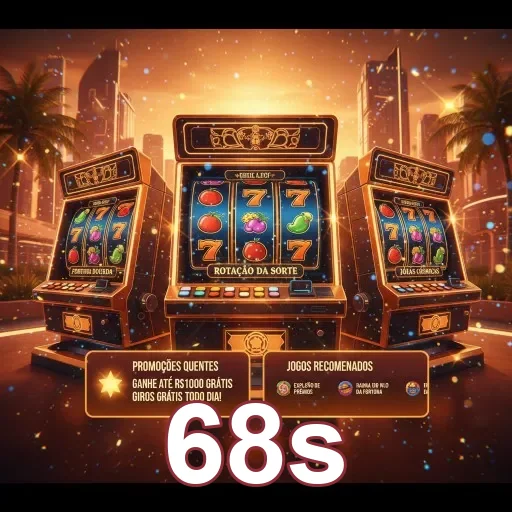 Usuário acessando o aplicativo cassino 68s no celular